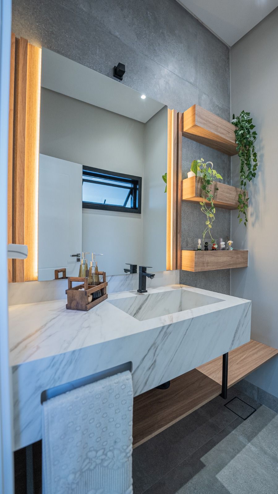 Banheiros planejados - detalhe