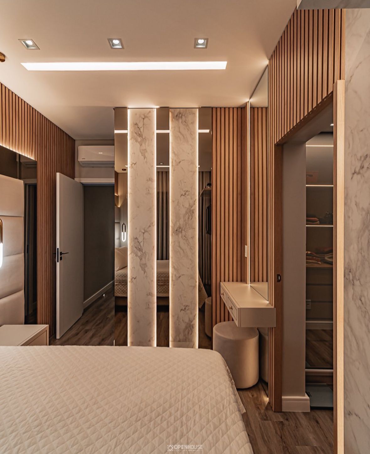 Dormitórios planejados - detalhe